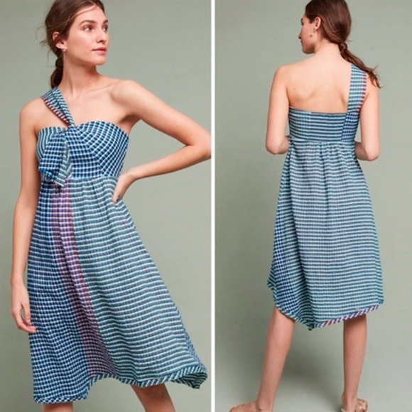 Anthropologie Dresses & Skirts - Anthropologie Gingham Waverly Maeve Dress Size 4